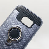 Samsung Galaxy S7 Edge - TanStar Magnet Enabled Case with Ring Kickstand