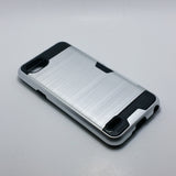 LG Q6 - Shockproof Slim Wallet Credit Card Holder Case Cover [Pro-Mobile]