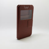 Universal 4.6-5.3 inches - Universal Leather View Series Case