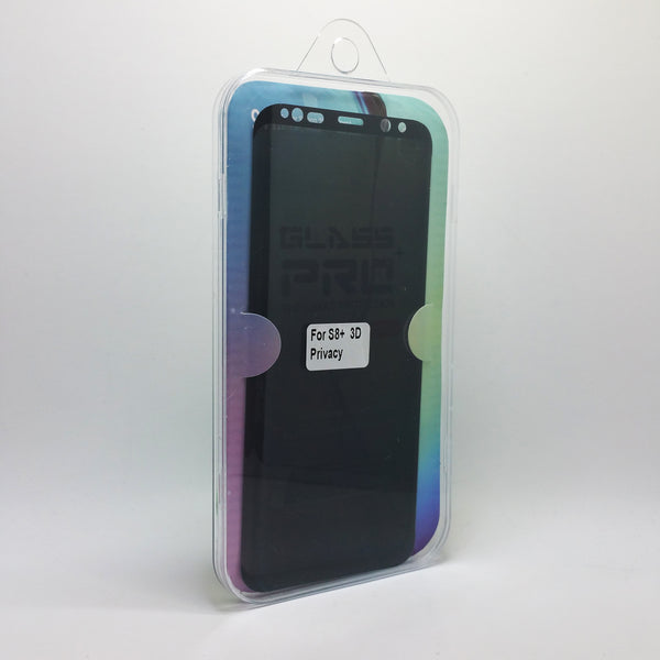 Samsung Galaxy S8 Plus - Privacy Premium Real Tempered Glass Screen Protector Film [Pro-Mobile]