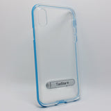 Apple iPhone X - TanStar Aluminum Bumper Frame Case with Kickstand