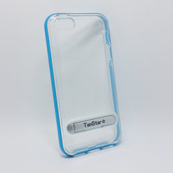 Apple iPhone 5 / 5S / SE - TanStar Aluminum Bumper Frame Case with Kickstand