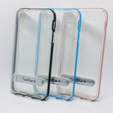 Apple iPhone 5 / 5S / SE - TanStar Aluminum Bumper Frame Case with Kickstand