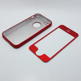 Apple iPhone 5 / 5S / SE - Slim Silicone Phone Case with Front Cover [Pro-Mobile]
