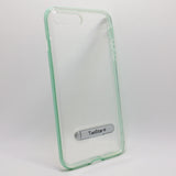 Apple iPhone 7 Plus / 8 Plus - TanStar Aluminum Bumper Frame Case with Kickstand