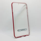 Apple iPhone 6 / 6S - TanStar Aluminum Bumper Frame Case with Kickstand