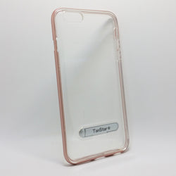 Apple iPhone 6 / 6S - TanStar Aluminum Bumper Frame Case with Kickstand