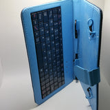 Universal 7" USB Keyboard Tablet - Leather Stand Case Smart Cover [Pro-Mobile]