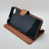 BlackBerry Motion - Magnetic Wallet Card Holder Flip Stand Case Cover [Pro-Mobile]