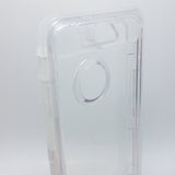 Apple iPhone 6 Plus / 6S Plus - Transparent Heavy Duty Fashion Defender Case with Rotating Belt Clip [Pro-Mobile]