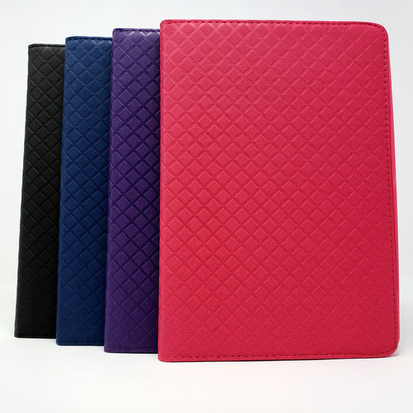 Apple iPad Pro 10.5 - 360 Rotating Grid Plaid Pattern Stand Case Smart Cover [Pro-Mobile]