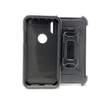 Apple iPhone X - Heavy Duty Transformer Case with Rotating Belt Clip [Pro-Mobile]