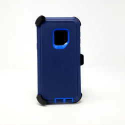 Samsung Galaxy S9 - Heavy Duty Fashion Defender Case with Rotating Belt Clip [Pro-Mobile]