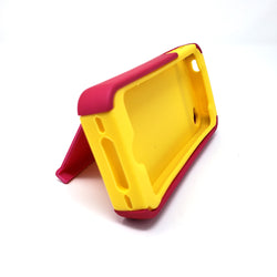 Apple iPhone 4 / 4S - Pink Hard Case With Kickstand