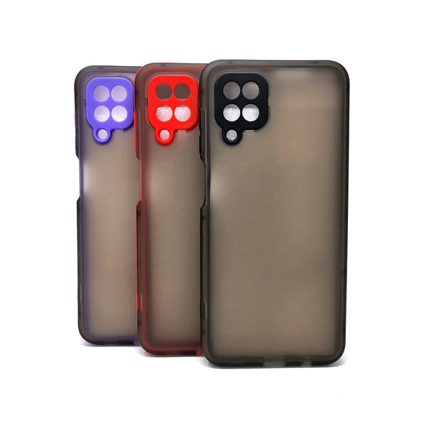 Samsung Galaxy A12 - 360 Dare Cover Soft Touch Shockproof Phone Case [Pro-Mobile]
