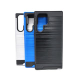 Samsung Galaxy S22 Ultra - Slim Sleek Brush Metal Case [Pro-Mobile]