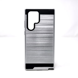 Samsung Galaxy S22 Ultra - Slim Sleek Brush Metal Case [Pro-Mobile]
