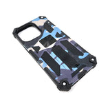 Apple iPhone 13 Pro Max - Kyiv Camo Magnet Enabled Case with Ring Kickstand [Pro-Mobile]