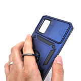 Samsung Galaxy A73 5G - Undercover Shockproof Magnet Case with iRing Kickstand [Pro-M]