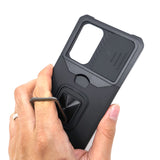 Samsung Galaxy A53 - Secure Card Holder Magnet Enabled Case with Ring Kickstand [Pro-Mobile]