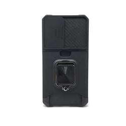 Samsung Galaxy S22 - Secure Card Holder Magnet Enabled Case with Ring Kickstand