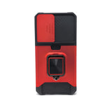 Samsung Galaxy S22 Plus - Secure Card Holder Magnet Enabled Case with Ring Kickstand