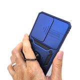 Motorola Moto Edge 2022 - Undercover Shockproof Magnet Case with iRing Kickstand [Pro-M]