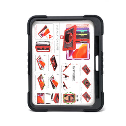 Apple iPad 10th Gen 10.9" 2022 - Heavy Duty Shockproof Rotatable Case with Kickstand [Pro-Mobile]