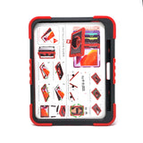 Apple iPad 10th Gen 10.9" 2022 - Heavy Duty Shockproof Rotatable Case with Kickstand [Pro-Mobile]