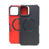 Apple iPhone 12 / 12 Pro - Magnetic RING Charging Reinforced Corners Case with Wireless Charging [Pro-M]