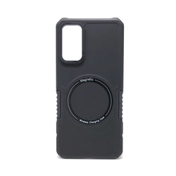 Samsung Galaxy S20 FE - Magnetic RING Charging Reinforced Corners Case with Wireless Charging [Pro-M]