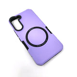 Samsung Galaxy S22 - Magnetic RING Charging Reinforced Corners Case with Wireless Charging [Pro-M]