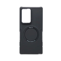 Samsung Galaxy S23 Ultra - Magnetic RING Charging Reinforced Corners Case with Wireless Charging [Pro-M]