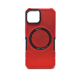 Apple iPhone 14 - Magnetic RING Charging Reinforced Corners Case with Wireless Charging [Pro-M]