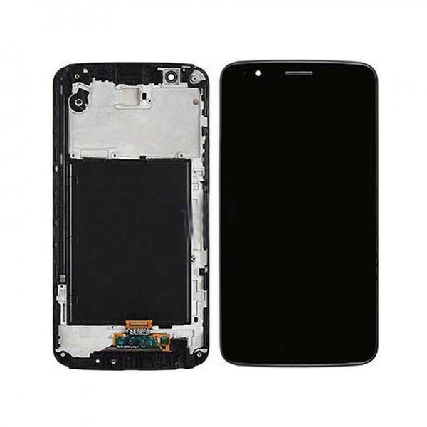 LCD Digitizer Screen With Frame LG Stylo 3 Plus LS777 L84Vl L83Bl Black [Pro-Mobile]