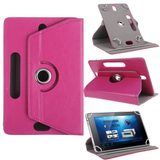 Universal 7" Tablet - 360 Rotating Leather Stand Case Smart Cover [Pro-Mobile]