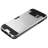Samsung Galaxy S7 Edge - Shockproof Slim Wallet Credit Card Holder Case Cover [Pro-Mobile]