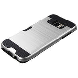Samsung Galaxy S7 - Shockproof Slim Wallet Credit Card Holder Case Cover [Pro-Mobile]