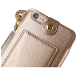 Apple iPhone 6 Plus / 6S Plus - Card Holder Case with String