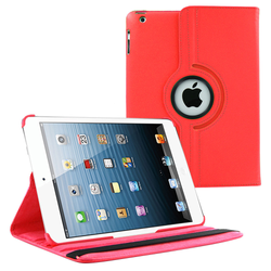 Apple iPad Mini 1 / 2 / 3 - 360 Rotating Leather Stand Case Smart Cover [Pro-Mobile]