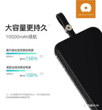 WUW - Wireless Power Bank Dual input and Dual Output 10000mah  WUW-Y29