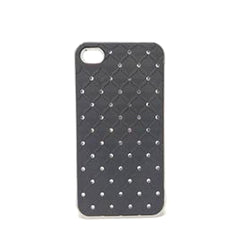 Apple iPhone 4G / 4S - Bling Bling Checked Case