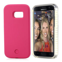 Samsung Galaxy S7 Edge - Dimmable Selfie LED Case