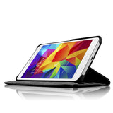 Samsung Galaxy Tab 4 7" - 360 Rotating Leather Stand Case Smart Cover [Pro-Mobile]