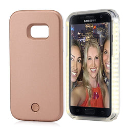 Samsung Galaxy S7 - Dimmable Selfie LED Case