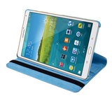 Samsung Galaxy Tab S 8.4" - 360 Rotating Leather Stand Case Smart Cover [Pro-Mobile]