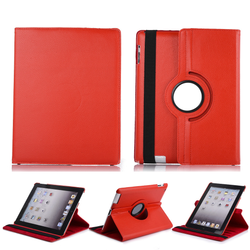 Apple iPad 2 / 3 / 4 - 360 Rotating Leather Stand Case Smart Cover [Pro-Mobile]