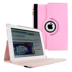 Apple iPad Mini 1 / 2 / 3 - 360 Rotating Leather Stand Case Smart Cover [Pro-Mobile]