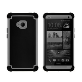 HTC One M7 - Football Shockproof Hard PC Silicone Case [Pro-Mobile]