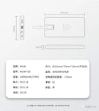 WUW - Wireless Power Bank Dual input and Dual Output 10000mah  WUW-Y29